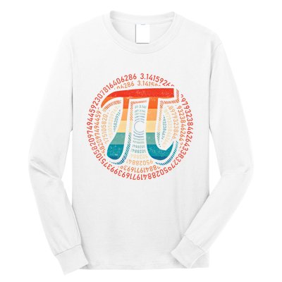 Happy Pi Day 3 14 Pi Day Math Lover Teacher Mathematics Great Gift Long Sleeve Shirt