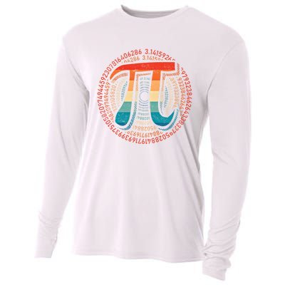 Happy Pi Day 3 14 Pi Day Math Lover Teacher Mathematics Great Gift Cooling Performance Long Sleeve Crew