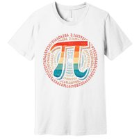 Happy Pi Day 3 14 Pi Day Math Lover Teacher Mathematics Great Gift Premium T-Shirt