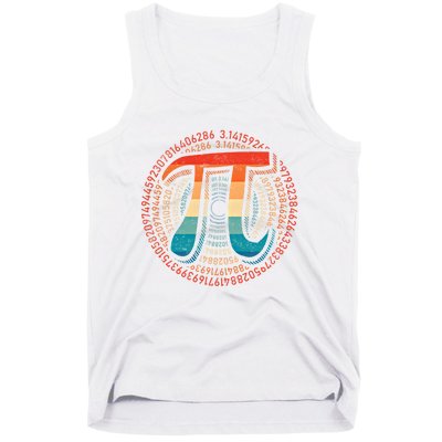 Happy Pi Day 3 14 Pi Day Math Lover Teacher Mathematics Great Gift Tank Top