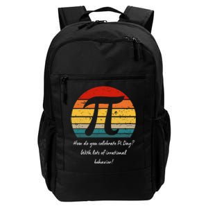 Happy Pi Day For Women Men Students Teachers Funny Daily Commute Backpack