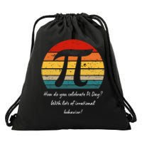 Happy Pi Day For Women Men Students Teachers Funny Drawstring Bag