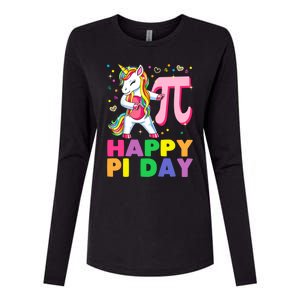 Happy Pi Day 3 14 Cute Math Unicorn Gift Womens Cotton Relaxed Long Sleeve T-Shirt