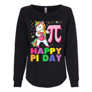 Happy Pi Day 3 14 Cute Math Unicorn Gift Womens California Wash Sweatshirt