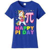 Happy Pi Day 3 14 Cute Math Unicorn Gift Women's T-Shirt