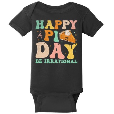 Happy Pi Day Be Irrational Baby Bodysuit