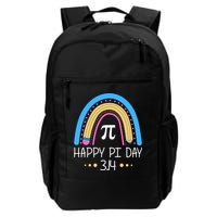 Happy Pi Day Pencil Rainbow March 14th Backpack
