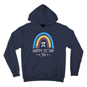 Happy Pi Day Pencil Rainbow March 14th Tall Hoodie