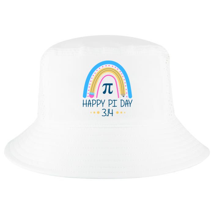Happy Pi Day Pencil Rainbow March 14th Cool Comfort Performance Bucket Hat