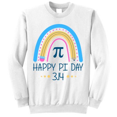 Happy Pi Day Pencil Rainbow March 14th Sweatshirt