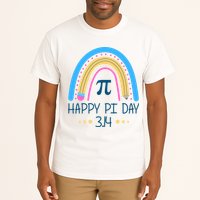 Happy Pi Day Pencil Rainbow March 14th Tall T-Shirt