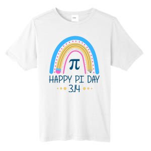 Happy Pi Day Pencil Rainbow March 14th Tall Fusion ChromaSoft Performance T-Shirt