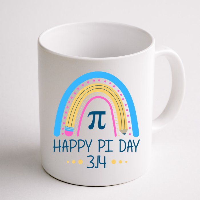 Happy Pi Day Pencil Rainbow March 14th Mug