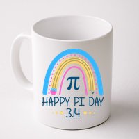 Happy Pi Day Pencil Rainbow March 14th Mug