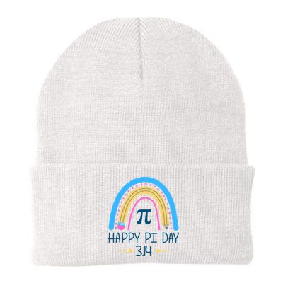 Happy Pi Day Pencil Rainbow March 14th Beanie