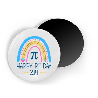 Happy Pi Day Pencil Rainbow March 14th Magnet