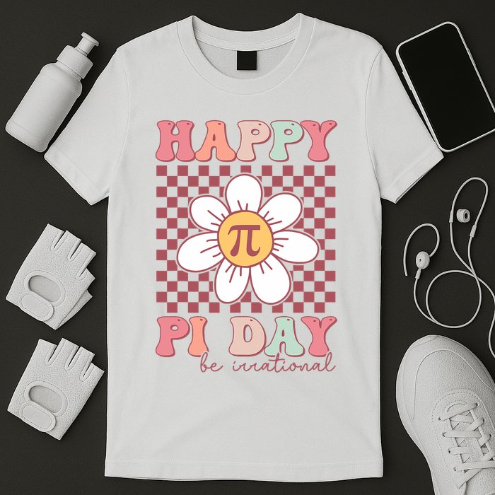 Happy Pi Day Pie Be Irrational Math Teacher Pi Day Lover T-Shirt