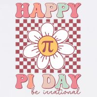 Happy Pi Day Pie Be Irrational Math Teacher Pi Day Lover T-Shirt