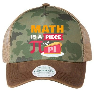Happy Pi Day Math Is A Piece Of Pie 3.14 Stem Math Teacher Legacy Tie Dye Trucker Hat