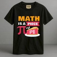 Happy Pi Day Math Is A Piece Of Pie 3.14 Stem Math Teacher Garment-Dyed Heavyweight T-Shirt