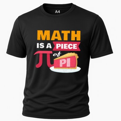 Happy Pi Day Math Is A Piece Of Pie 3.14 Stem Math Teacher Performance Shirt