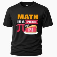 Happy Pi Day Math Is A Piece Of Pie 3.14 Stem Math Teacher Performance Shirt