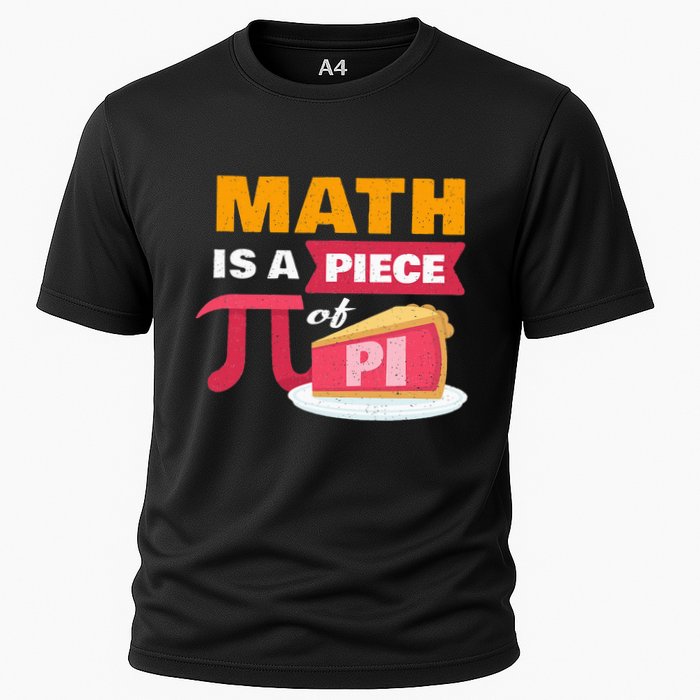 Happy Pi Day Math Is A Piece Of Pie 3.14 Stem Math Teacher Performance Shirt