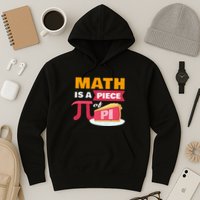 Happy Pi Day Math Is A Piece Of Pie 3.14 Stem Math Teacher Hoodie