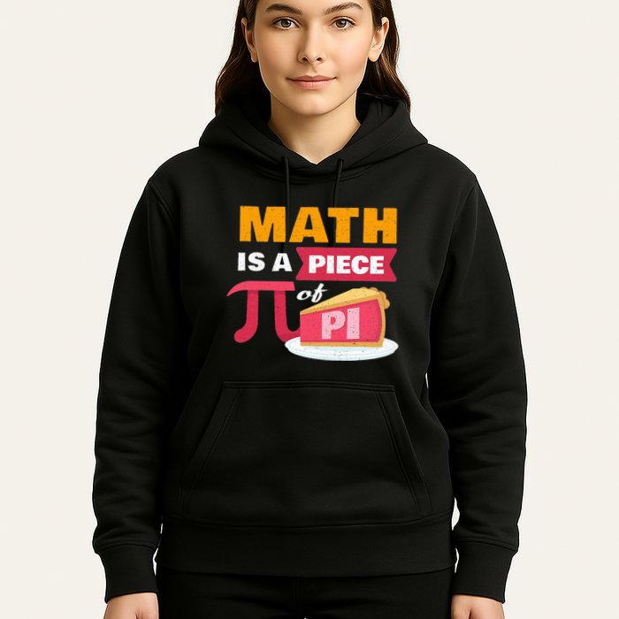 Happy Pi Day Math Is A Piece Of Pie 3.14 Stem Math Teacher Hoodie