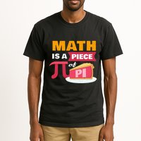 Happy Pi Day Math Is A Piece Of Pie 3.14 Stem Math Teacher Tall T-Shirt