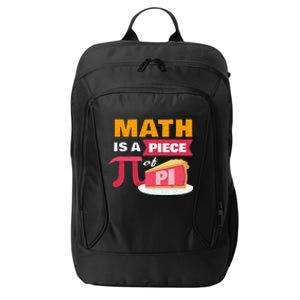 Happy Pi Day Math Is A Piece Of Pie 3.14 Stem Math Teacher City Backpack