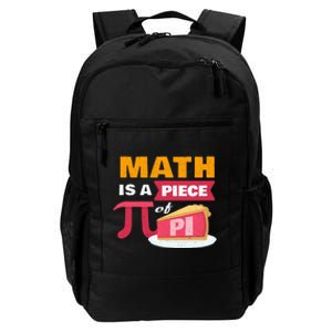 Happy Pi Day Math Is A Piece Of Pie 3.14 Stem Math Teacher Daily Commute Backpack