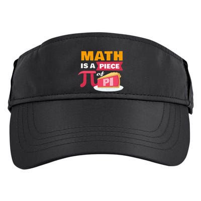Happy Pi Day Math Is A Piece Of Pie 3.14 Stem Math Teacher Adult Drive Performance Visor