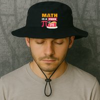 Happy Pi Day Math Is A Piece Of Pie 3.14 Stem Math Teacher Bucket Hat