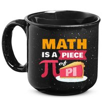 Happy Pi Day Math Is A Piece Of Pie 3.14 Stem Math Teacher 15oz Campfire Ceramic Mug