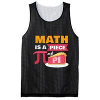 Happy Pi Day Math Is A Piece Of Pie 3.14 Stem Math Teacher Mesh Reversible Basketball Jersey Tank
