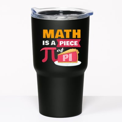Happy Pi Day Math Is A Piece Of Pie 3.14 Stem Math Teacher Tumbler