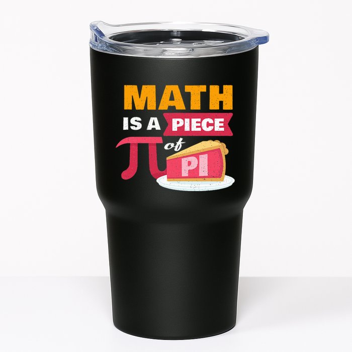 Happy Pi Day Math Is A Piece Of Pie 3.14 Stem Math Teacher Tumbler