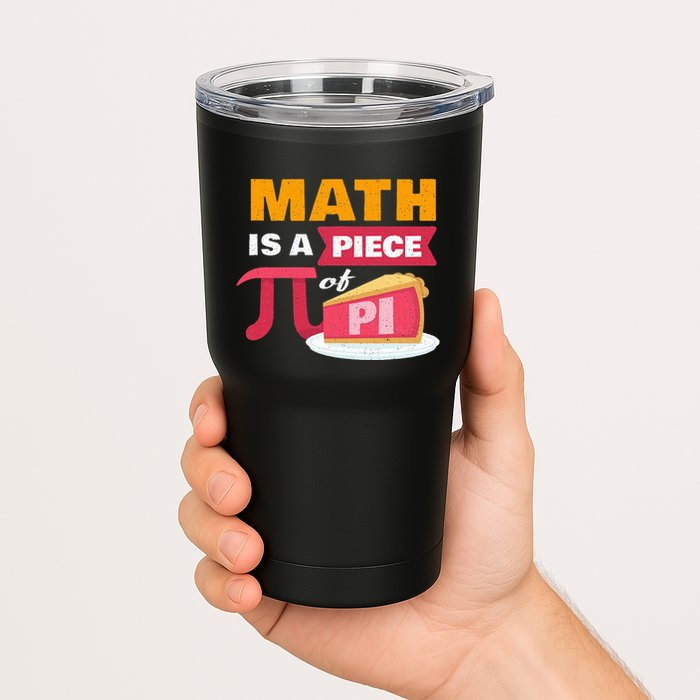 Happy Pi Day Math Is A Piece Of Pie 3.14 Stem Math Teacher Tumbler