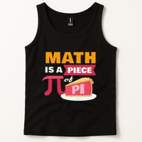 Happy Pi Day Math Is A Piece Of Pie 3.14 Stem Math Teacher Tank Top