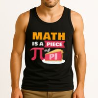Happy Pi Day Math Is A Piece Of Pie 3.14 Stem Math Teacher Tank Top