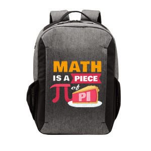 Happy Pi Day Math Is A Piece Of Pie 3.14 Stem Math Teacher Vector Backpack