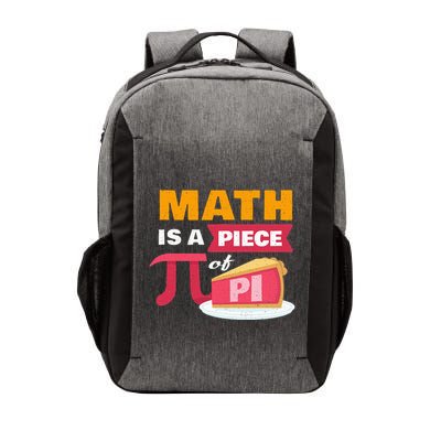 Happy Pi Day Math Is A Piece Of Pie 3.14 Stem Math Teacher Vector Backpack