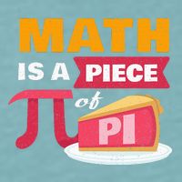 Happy Pi Day Math Is A Piece Of Pie 3.14 Stem Math Teacher Sueded Cloud Jersey T-Shirt