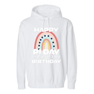 Happy Pi Day And Yes ItS My Birthday Math 14 March Cute Gift Garment-Dyed Fleece Hoodie