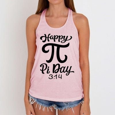 Happy Pi Day 3 14 Gift Women's Knotted Racerback Tank