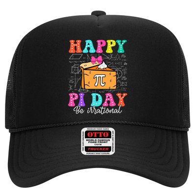 Happy Pi Day Funny Math Coach Teacher Pi Day Outfit Women   Trucker Hat