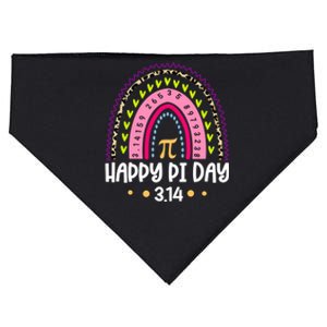 Happy Pi Day 3 14 Rainbow Math Teacher Gift USA-Made Doggie Bandana