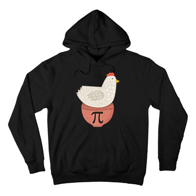 Happy Pi Day Funny Chicken Pot Pie 3 14 Science Math Teacher Funny Gift Hoodie