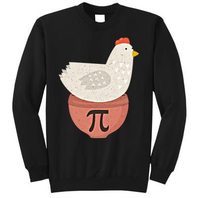 Happy Pi Day Funny Chicken Pot Pie 3 14 Science Math Teacher Funny Gift Sweatshirt